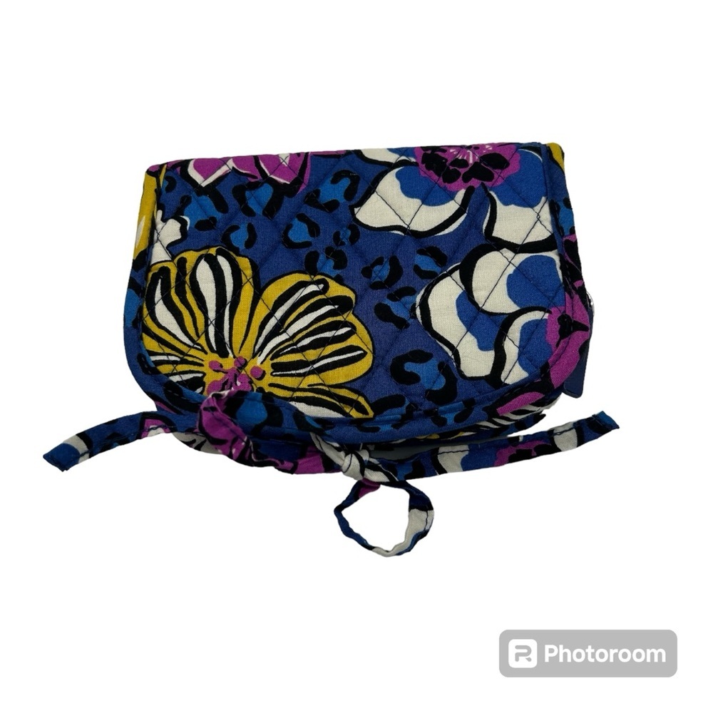 Vera Bradley travel jewelry case in African Violet print